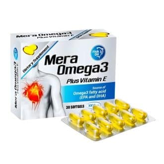 قرص مرا امگا 3 (mera omega 3 plus Vitamin E)