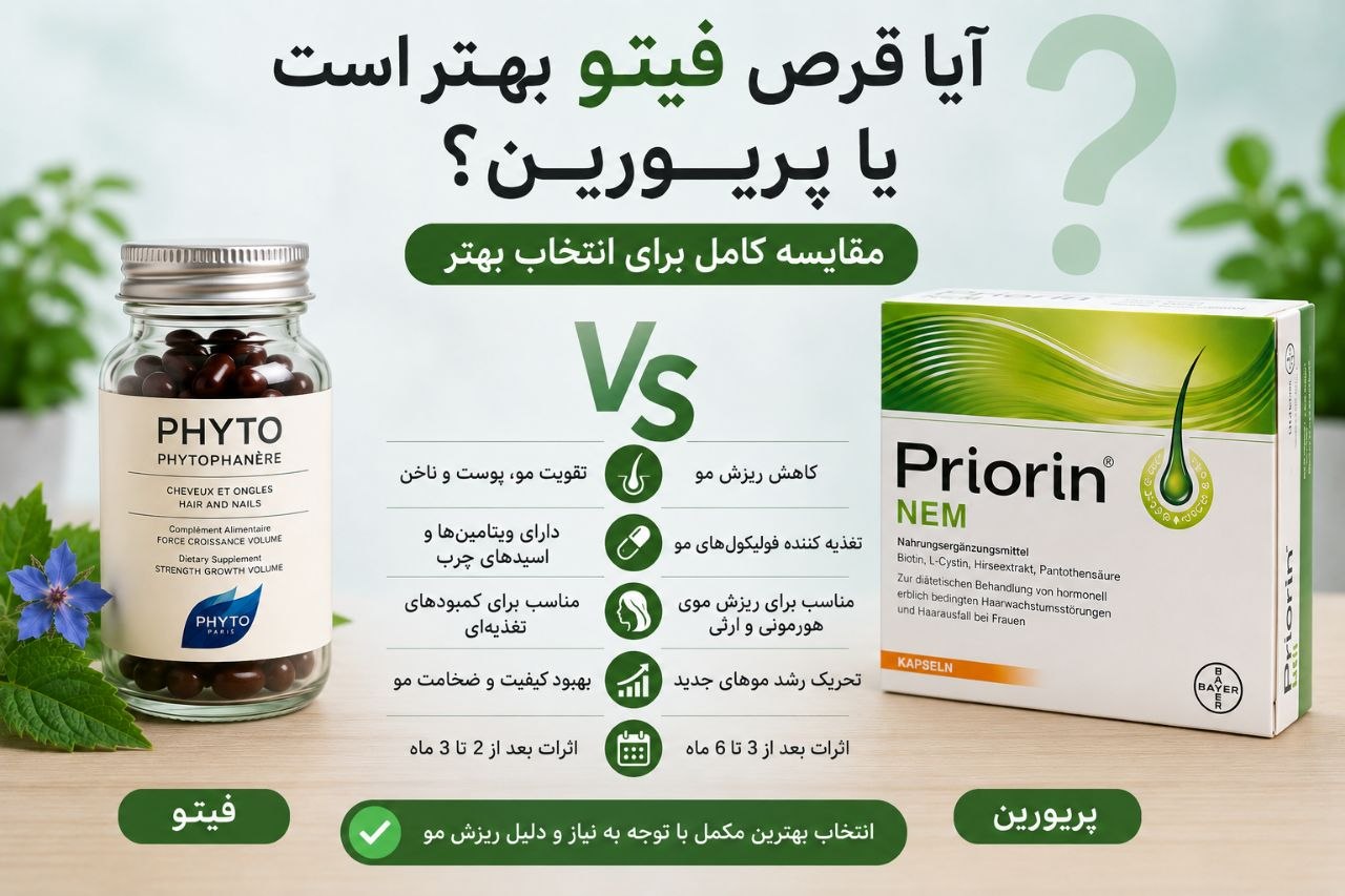 آیا قرص فیتو بهتر است یا پریورین